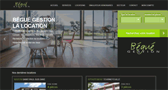 Desktop Screenshot of gestion-location-immo.com